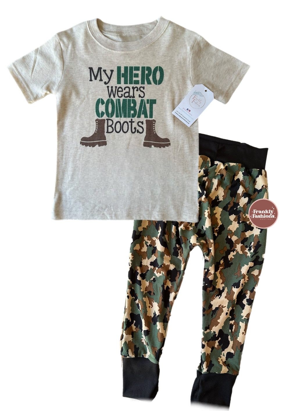 RTS Size 4 - Combat Boots Pants Set