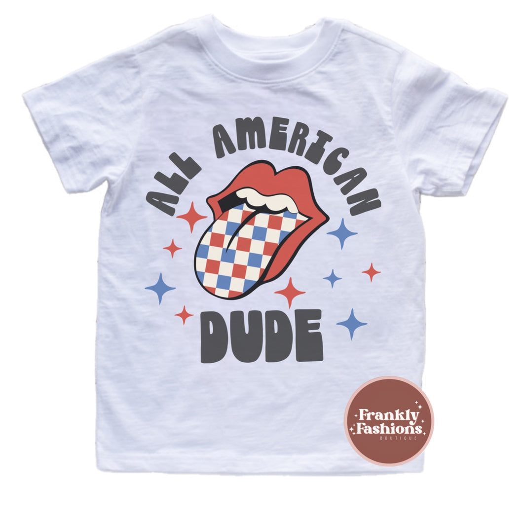 Graphic Shirt - American Dude Tongue