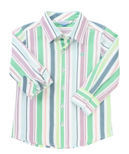Load image into Gallery viewer, Charmed Stripe Button Down Shirt
