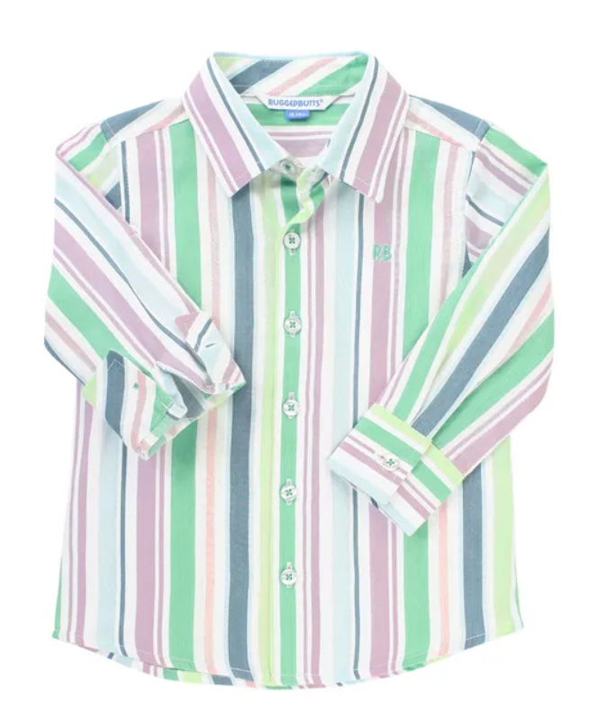 Charmed Stripe Button Down Shirt