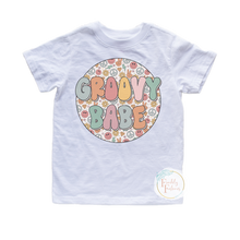 Load image into Gallery viewer, Graphic Shirt - Groovy Babe (Peace Diamond Smiles)

