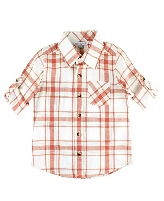 Sienna Plaid Button Down Shirt