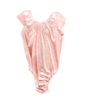 Load image into Gallery viewer, Cap Sleeve Shimmer Leotard - Ballet Pink
