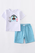 Load image into Gallery viewer, Farm Animals Embroidered Shorts Set
